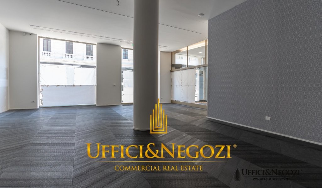 Rent Retail Milan - Shop for rent in Via Manzoni. Locality 