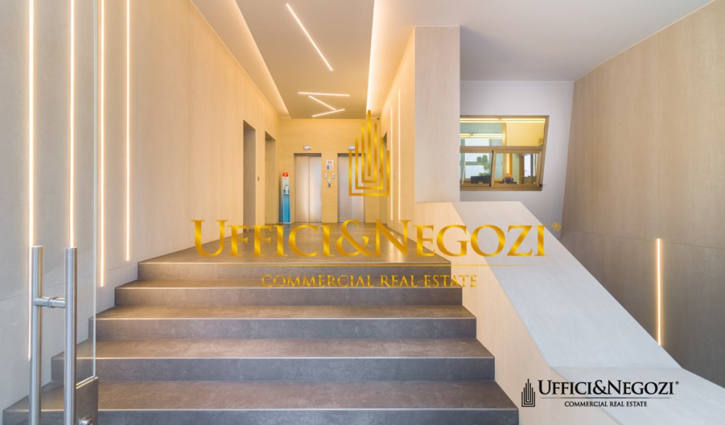 Rent Office Milan - Quadrilateral, single floor with terrace Representative office Locality 